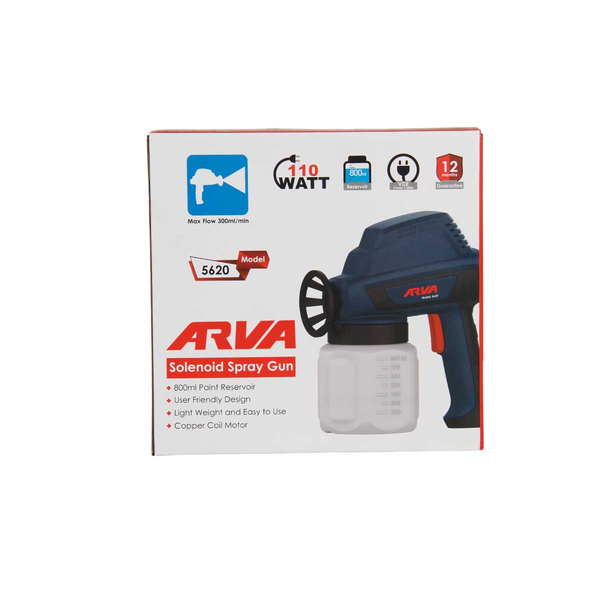Electric-spray-gun-model-5620-3 arva-5620-3