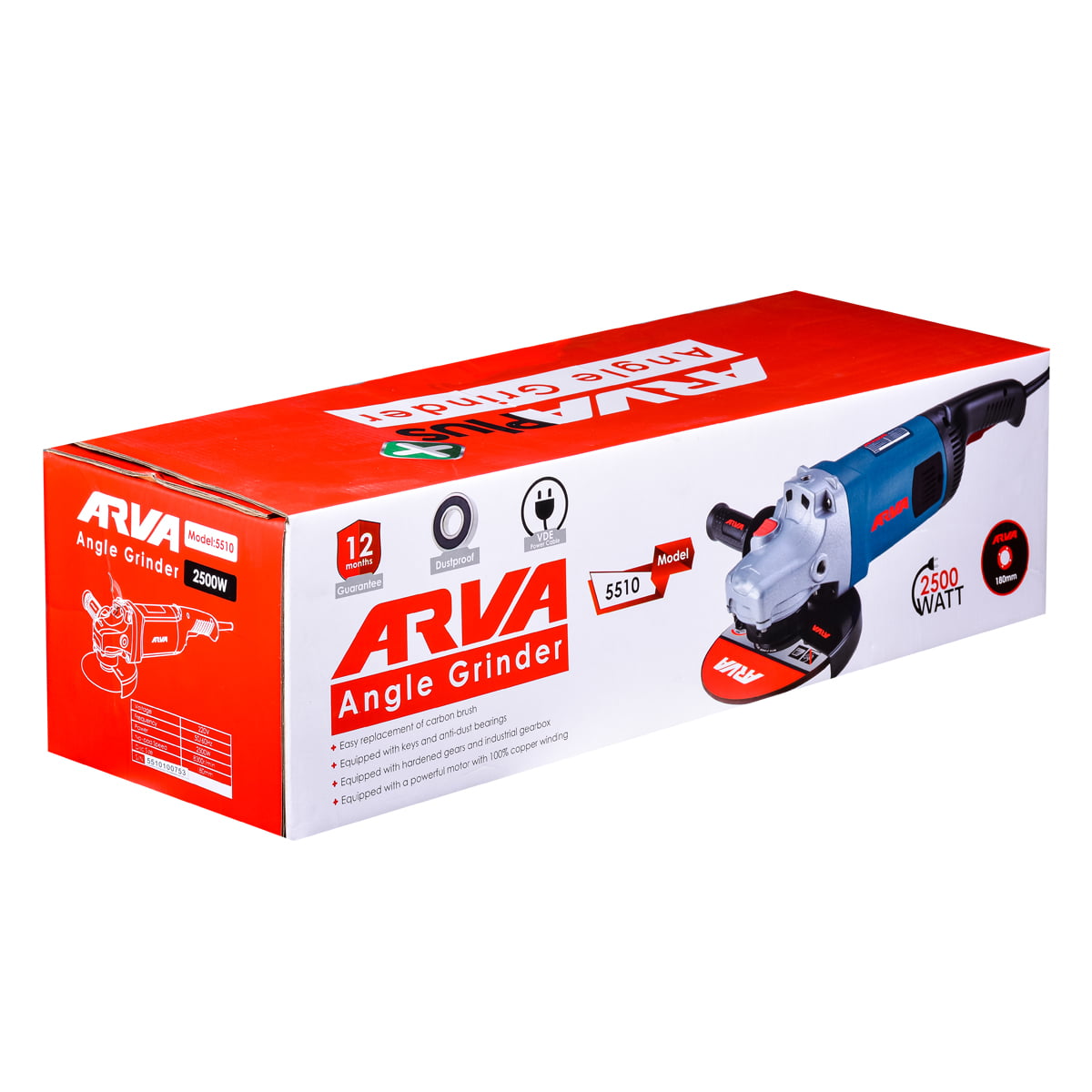 angle-grinder-model-5510-4 arva-5510-4