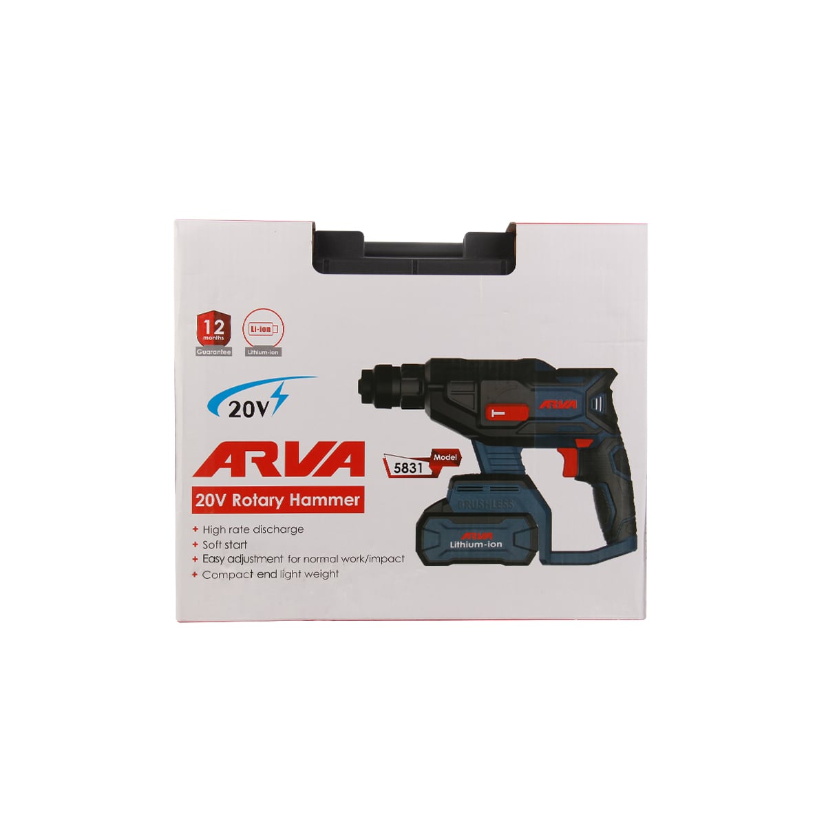 brushless-cordless-rotary-hammer-model-5831-4 arva-5831-4