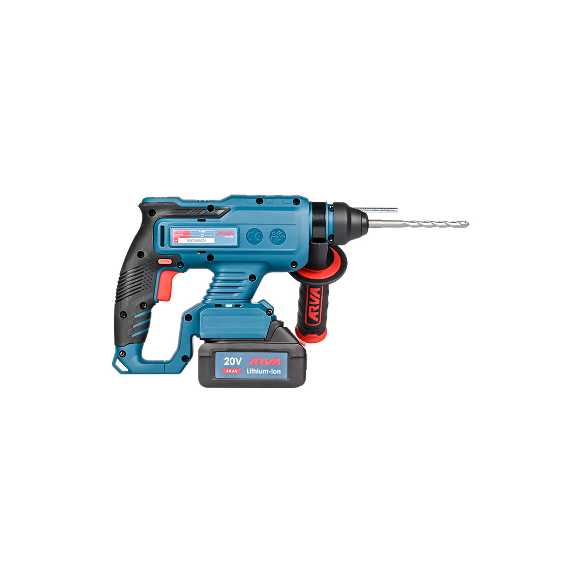 cordless-brushless-rotary-hammer-model-5837-3 arva-5837-3