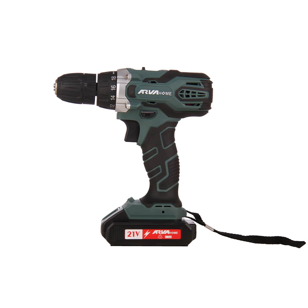 دریل پیچ گوشتی شارژی خانگی ۲۱ ولت آروا