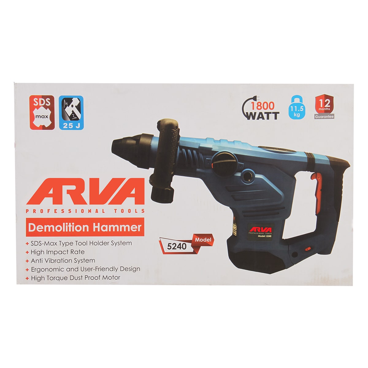 demolition-hammer-model-5240-4 arva-5240-4