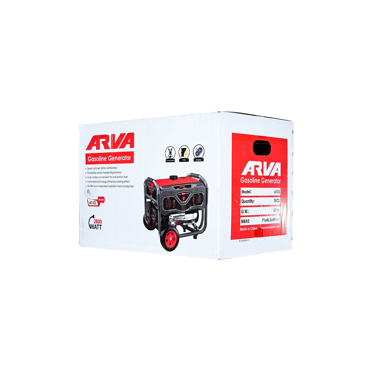 gasoline-generator-model-6113-1 arva-6113-4