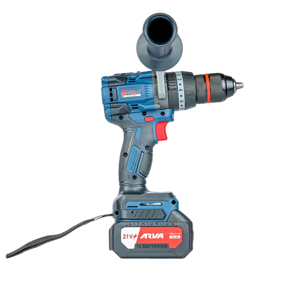 impact-drill-model-5972-2 دریل چکشی براشلس ۲۱ ولت فوق صنعتی آروا