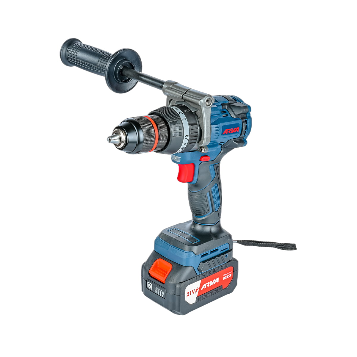 impact-drill-model-5972 دریل چکشی براشلس ۲۱ ولت فوق صنعتی آروا