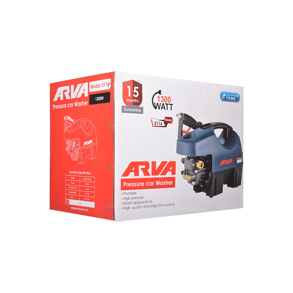 pressure-car-washer-model-5116-4 arva-5116-4