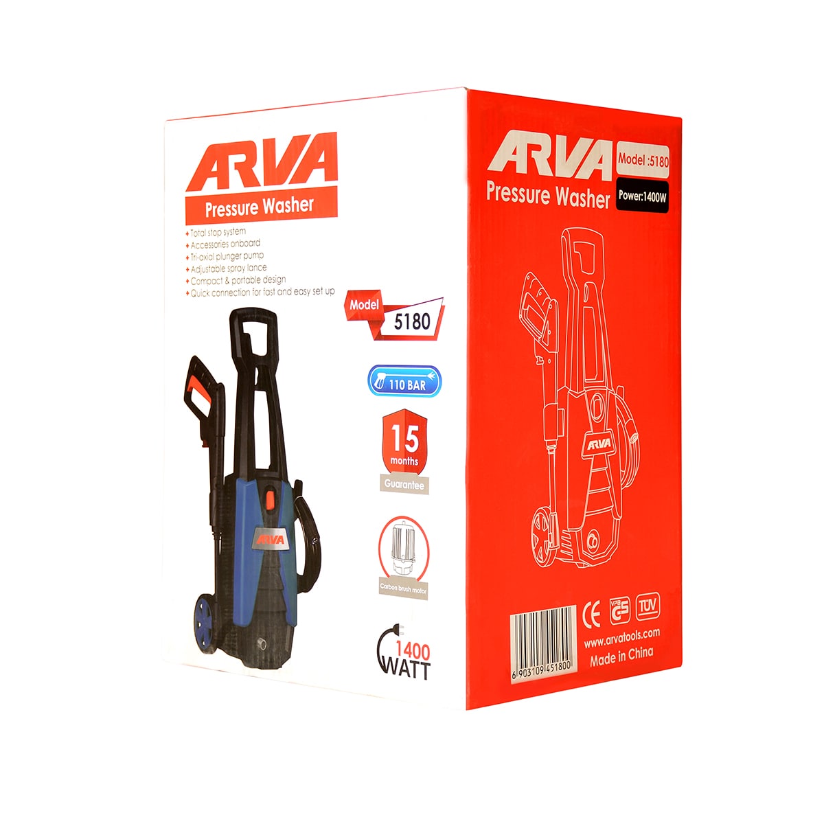 pressure-washer-model-5180-4 arva-5180-4