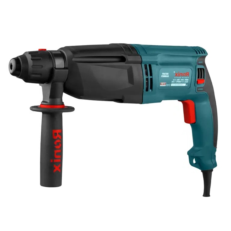 --بتن کن برقی رونیکس 26 میلی متری 800 وات 110 ولت صادراتی مدل 2701V (1) بتن کن برقی رونیکس 26 میلی متری