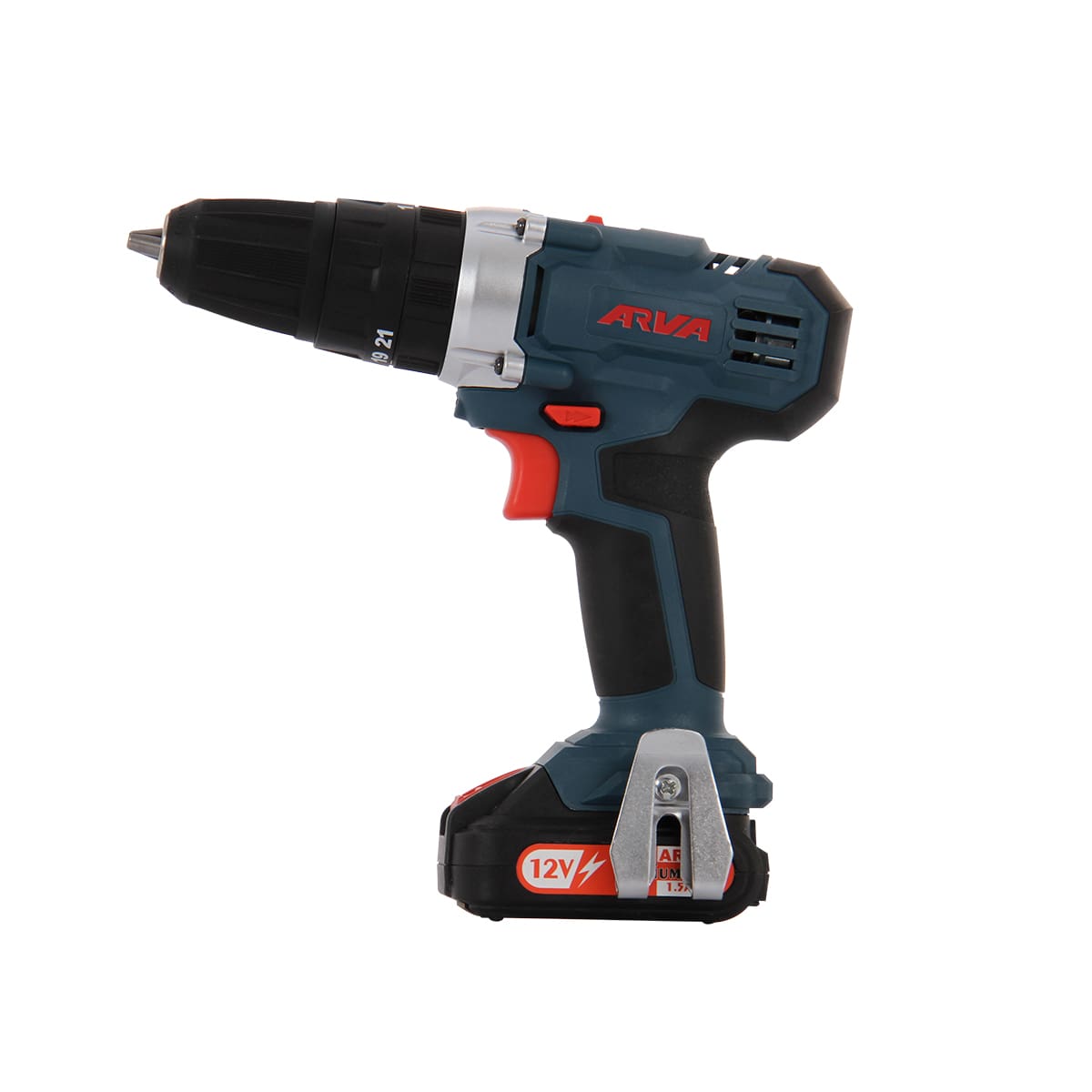 دریل پیچ گوشتی شارژی چکشی ۱۲ ولت آروا