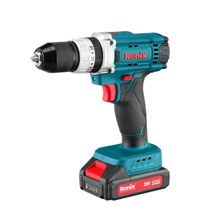 ست ترکیبی دریل شارژی رونیکس 20 ولت - 35 پارچه با ابزار مدل RS-8620 (16)