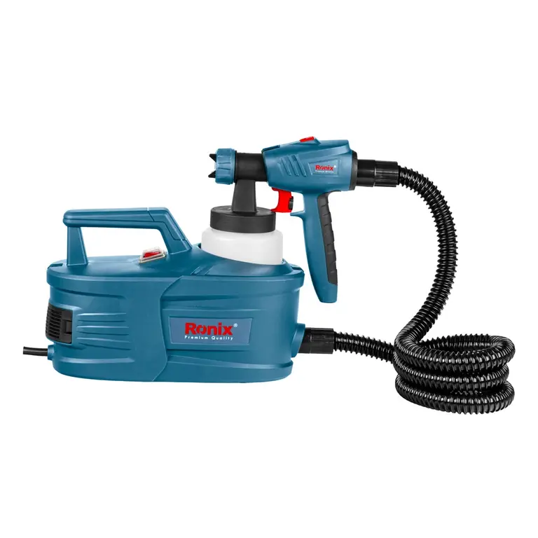 پیستوله برقی رونیکس 950 وات خرطومی HVLP مدل 1395 (1) پیستوله برقی رونیکس