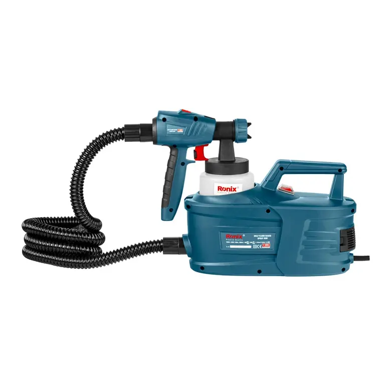 پیستوله برقی رونیکس 950 وات خرطومی HVLP مدل 1395 (2)