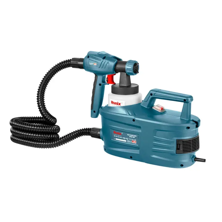 پیستوله برقی رونیکس 950 وات خرطومی HVLP مدل 1395 (8)