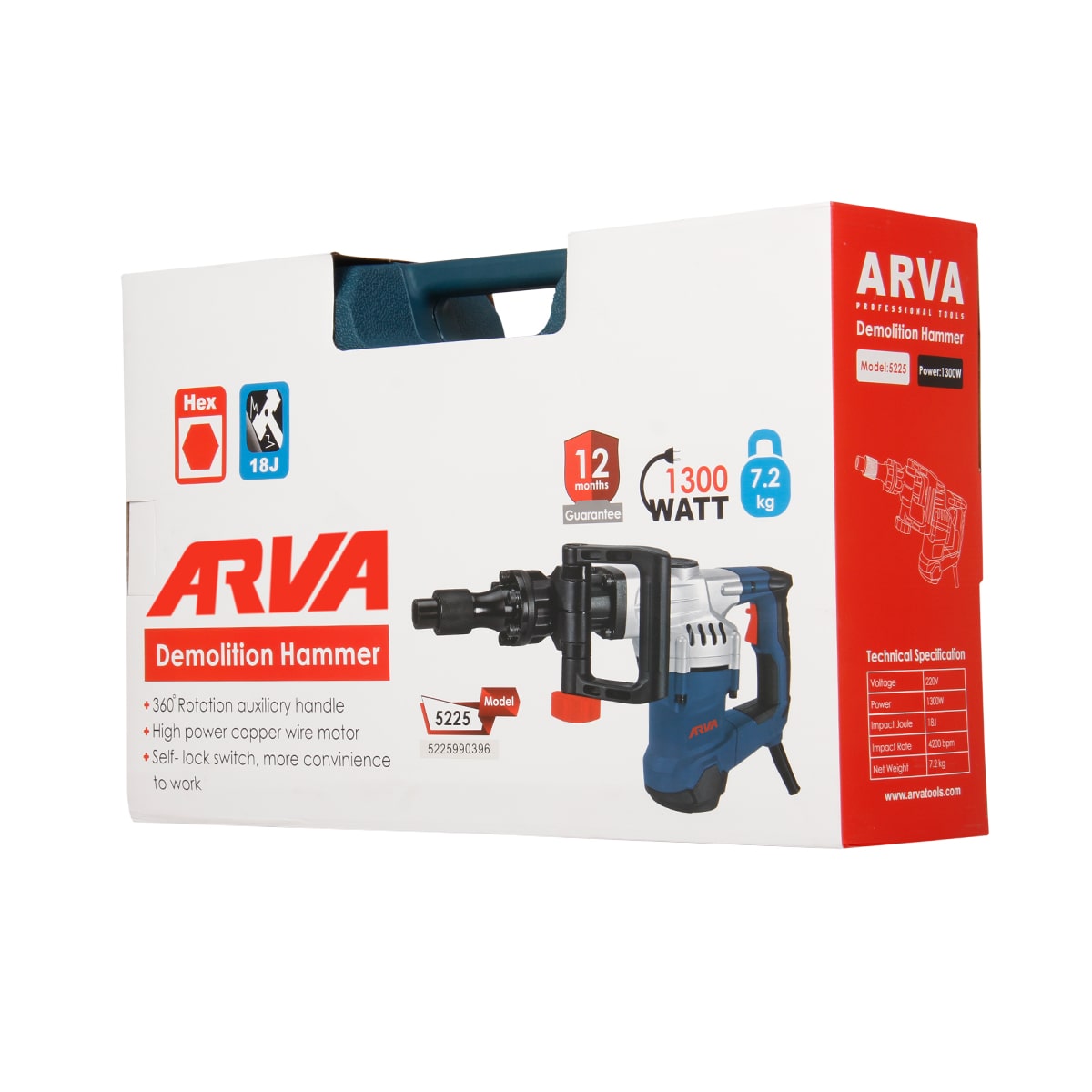 چکش-تخریب-مدل-5225-4 arva-5225-4