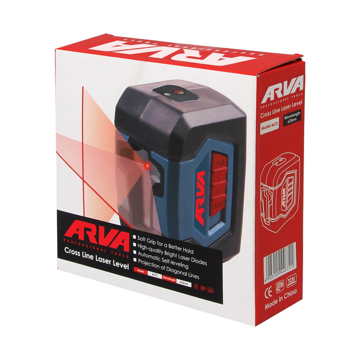 Laser-level-model-4672-3 arva-4672-3