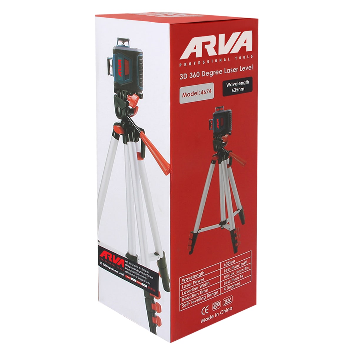 Laser-level-model-4674-4 arva-4674-4