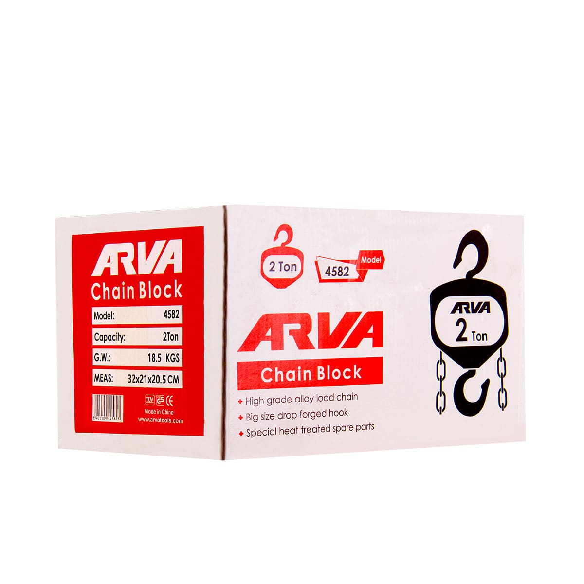 chain-block-model-4582-2 arva-4582-2