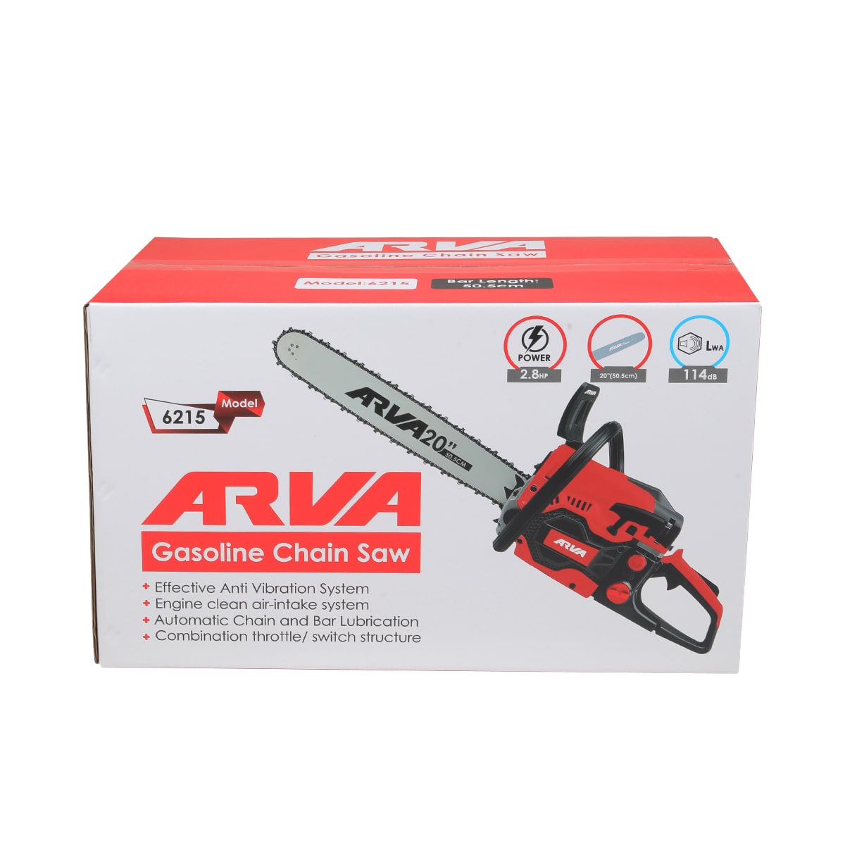 gasoline-chain-saw-model-6215-4 arva-6215-4