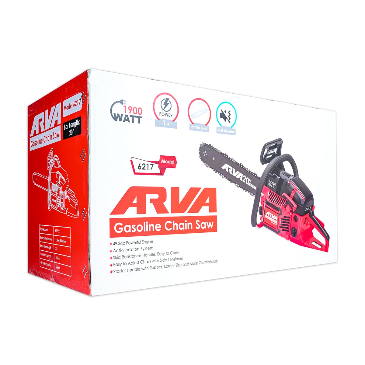 gasoline-chain-saw-model-6217-4 arva-6217-4