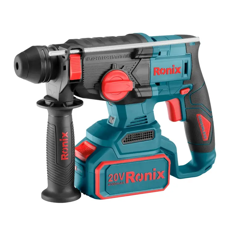 بتن کن شارژی براش لس رونیکس 20 ولت-2.5 ژول مدل 8678 (1) بتن کن شارژی براش لس رونیکس