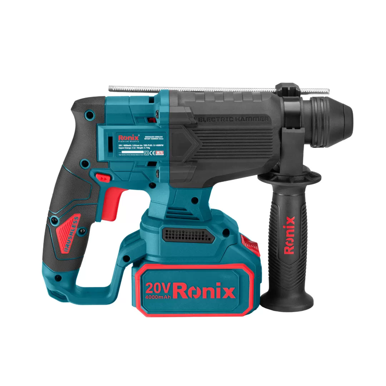 بتن کن شارژی براش لس رونیکس 20 ولت-2.5 ژول مدل 8678 (3)