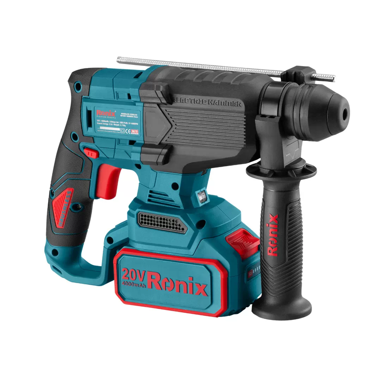 بتن کن شارژی براش لس رونیکس 20 ولت-2.5 ژول مدل 8678 (4)