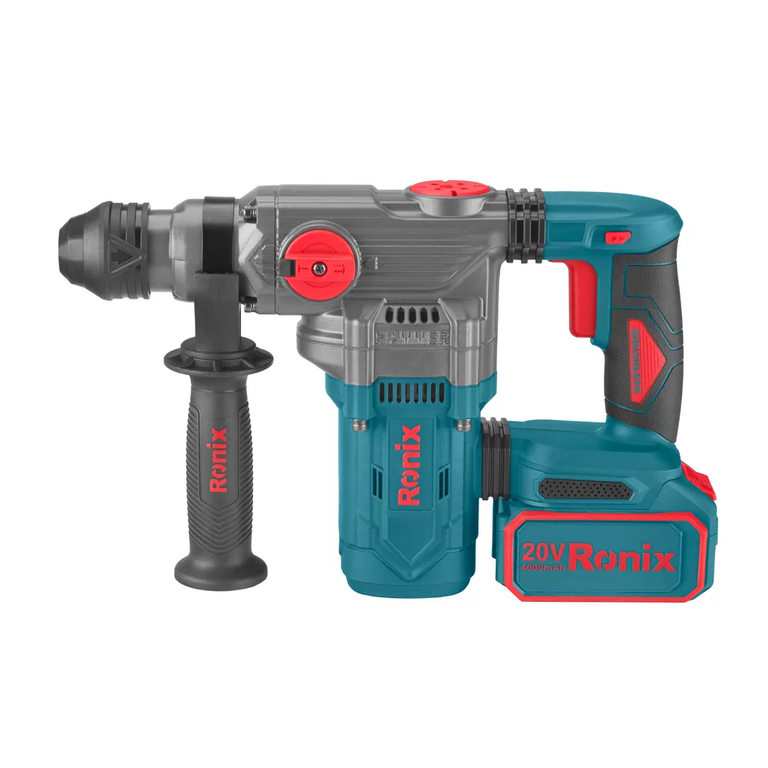 بتن کن شارژی براش لس رونیکس 20 ولت-3.5 ژول مدل 8679 (2)