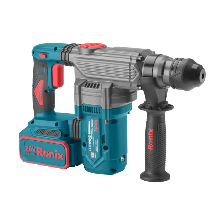 بتن کن شارژی براش لس رونیکس 20 ولت-3.5 ژول مدل 8679 (4)