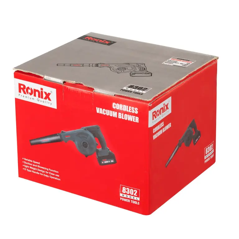 بلوور شارژی رونیکس 20ولت مدل 8302 (7)