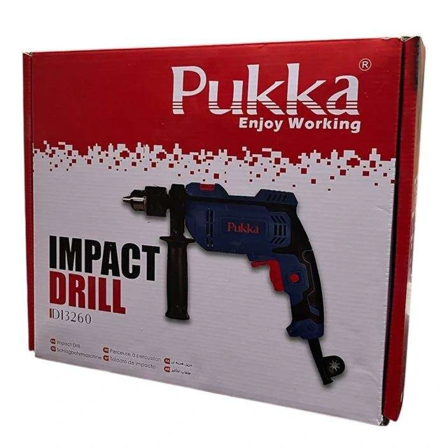 دریل-ضربه-ای-810-وات-پوکا-D13260 pukka-D13260-3
