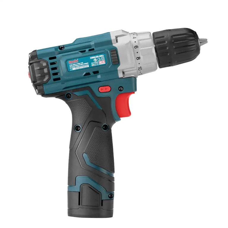 دریل پیچگوشتی شارژی رونیکس 12 ولت (ساخت ایران) مدل 8613I (4) دریل پیچگوشتی شارژی رونیکس