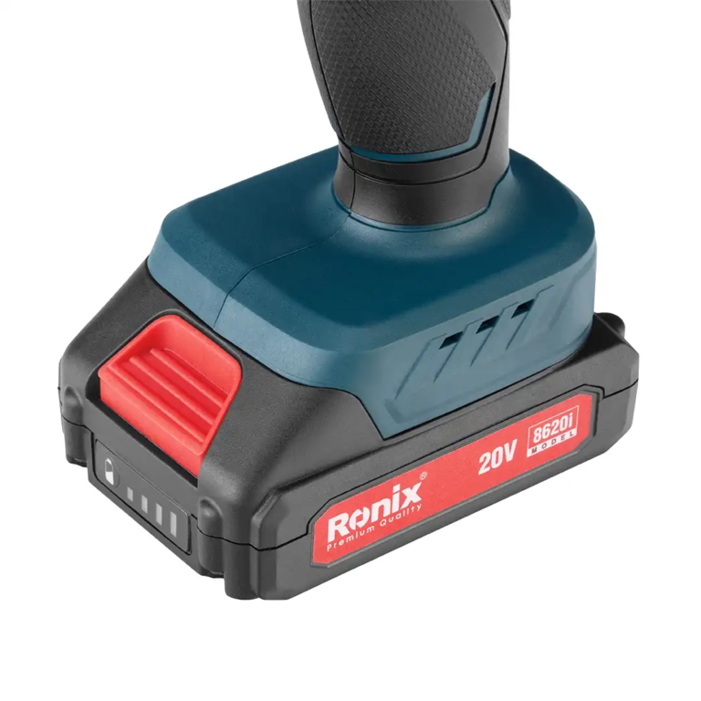 دریل پیچگوشتی شارژی رونیکس 20 ولت (ساخت ایران) مدل 8620I (5)