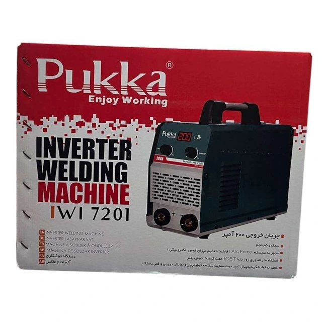 دستگاه-اینورتر-جوشکاری-200-آمپر-پوکا-مدل-WI7201 pukka-WI7201-4