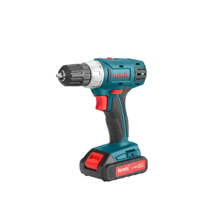 ست ترکیبی دریل چکشی شارژی رونیکس 18 ولت -53 تکه مدل RS-8019 (2) ست ترکیبی دریل چکشی شارژی رونیکس