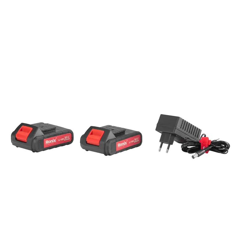 ست ترکیبی دریل چکشی شارژی رونیکس 18 ولت -53 تکه مدل RS-8019 (4)