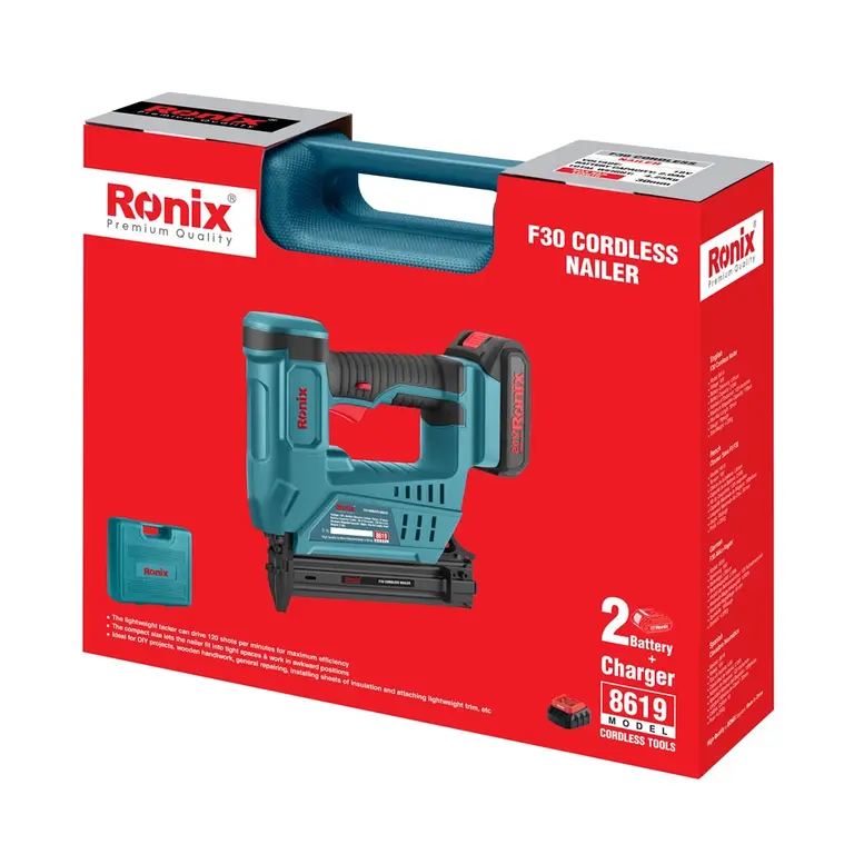 میخ کوب شارژی اسکا رونیکس 20ولت (F30) مدل 8619 (12)