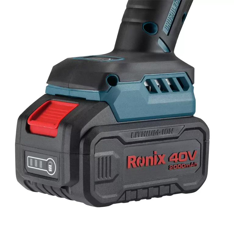 مینی فرز شارژی براشلس رونیکس 115 میلی متری 20 ولت مدل 8901 (5)