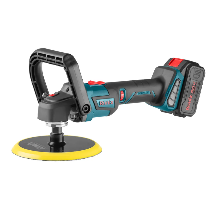 پولیش شارژی براشلس رونیکس 40ولت 180میلی متری مدل 8926-4V (1) پولیش شارژی براشلس رونیکس