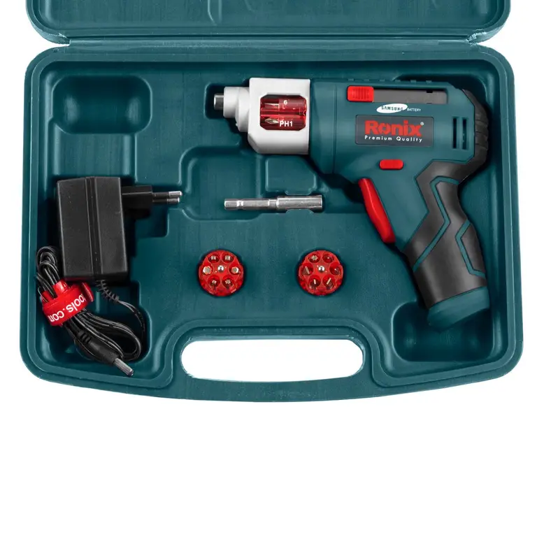 پیچ گوشتی شارژی خشابی رونیکس 3.6 ولت مدل 8505 (1)