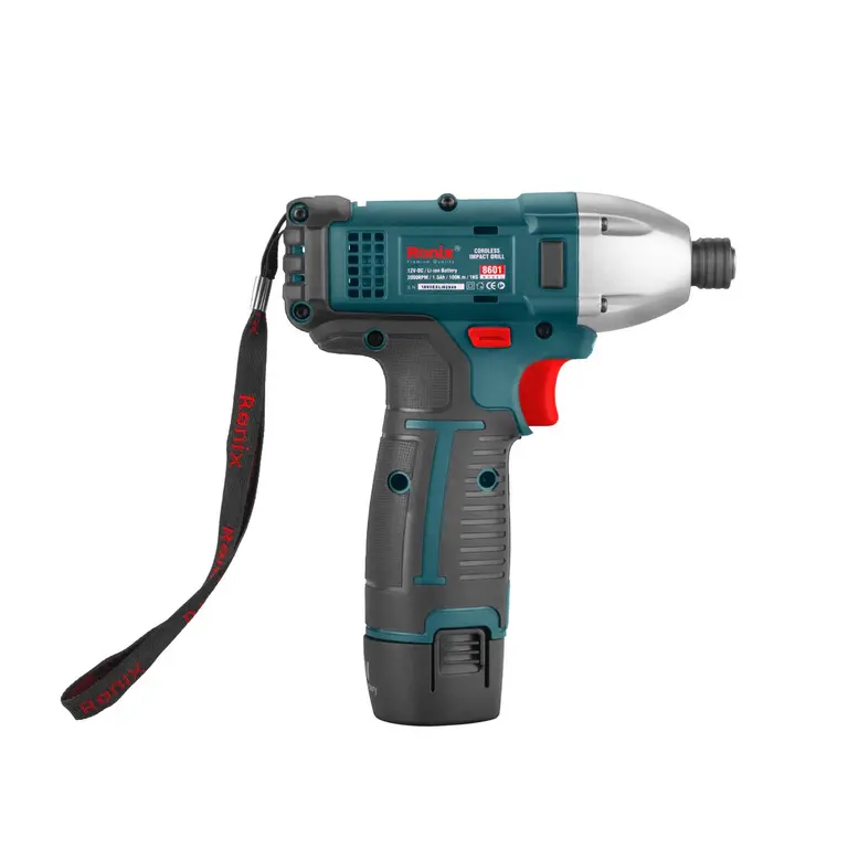 پیچ گوشتی چکشی شارژی رونیکس 12 ولت مدل 8601 (8)