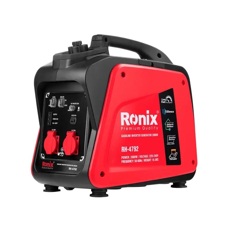 ژنراتور اینورتر رونیکس 2000وات مدل RH-4792 (1) ژنراتور اینورتر رونیکس