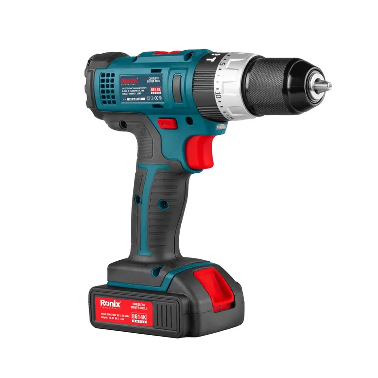 کیت دریل پیچ گوشتی شارژی رونیکس مدل 8614K (1)